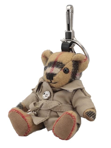 burberry keychain|burberry bear keychain.